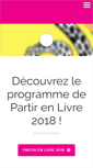 Mobile Screenshot of lefestivaldulivre.fr